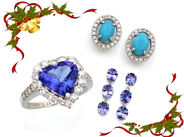 12月の誕生石≪タンザナイト・トルコ石≫のジュエリーを入荷