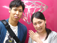 婚約指輪(エンゲージリング)・結婚指輪(マリッジリング)の樋口様カップル