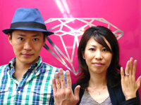 婚約指輪(エンゲージリング)・結婚指輪(マリッジリング)の今泉様カップル