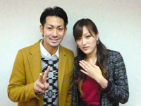 婚約指輪(エンゲージリング)・結婚指輪(マリッジリング)の中田様カップル